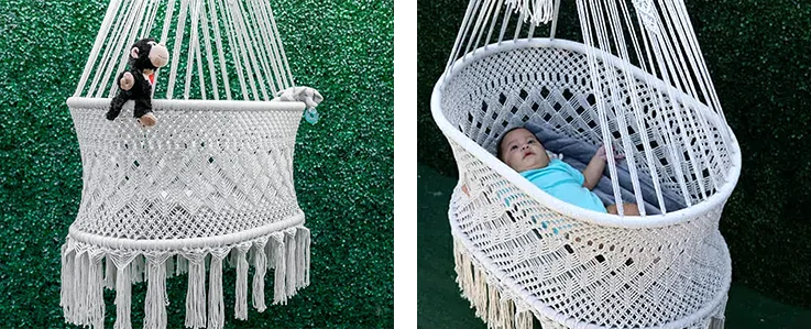 berceau Cocoon Dreams et bebe en berceau