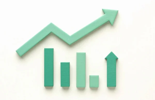 Le Marché du Hamac : graphique des chiffres augmentés