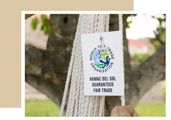 Hamac del Sol guaranteed fair trade WFTO