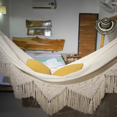 hamac l macrame ecru 8