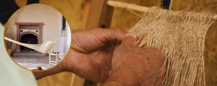 hamacs traditionnels en fibres végétales