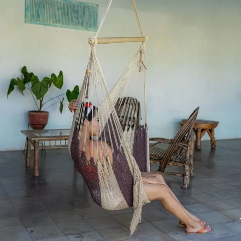 hamac chaise selva negra broderie crochet 4