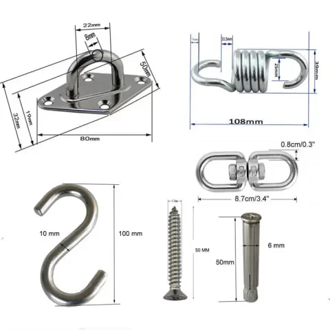 Kit de suspension pour hamac chaise